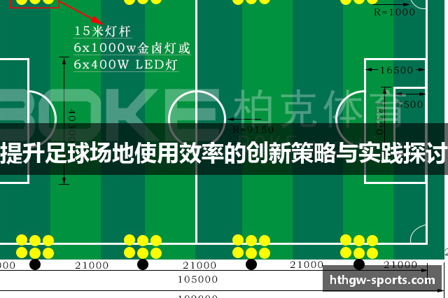 提升足球场地使用效率的创新策略与实践探讨